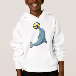 Camiseta Golfinho com voleibol
