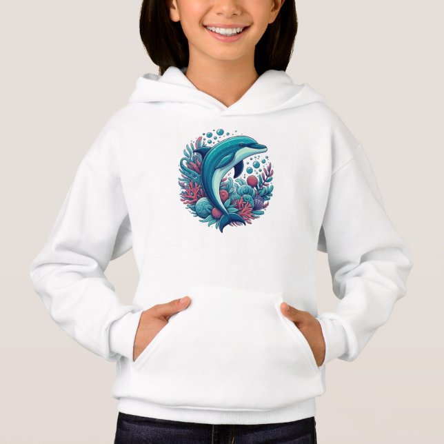 Camiseta Golfinho-costeiro/náutico (Frente)