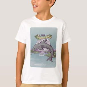 Camiseta Golfinho de Pelorus Jack Risso