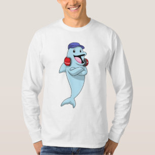 Camiseta Golfinho em Ouça música