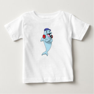 Camiseta Golfinho em Ouça música