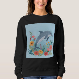 Camiseta Golfinho Floral
