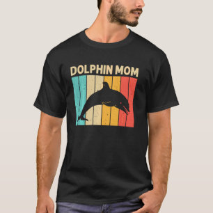 Camiseta Golfinho legal Para A Mãe Golfinhos-Mãe Baleia Bel