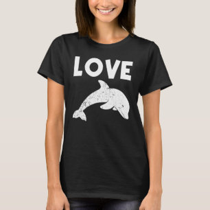 Camiseta Golfinho legal para homens Mulheres Anim De Golfin