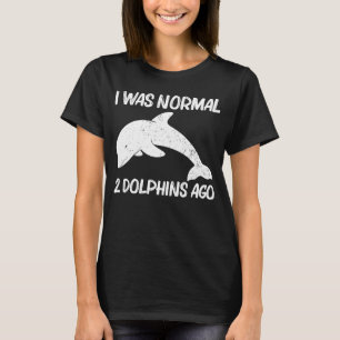 Camiseta Golfinho legal para Mulheres Gafanhotos Dolphin An