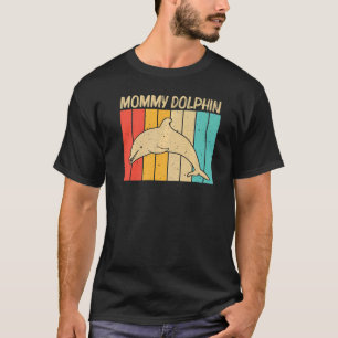 Camiseta Golfinho legal para mulheres Golfinho Animal da Mã