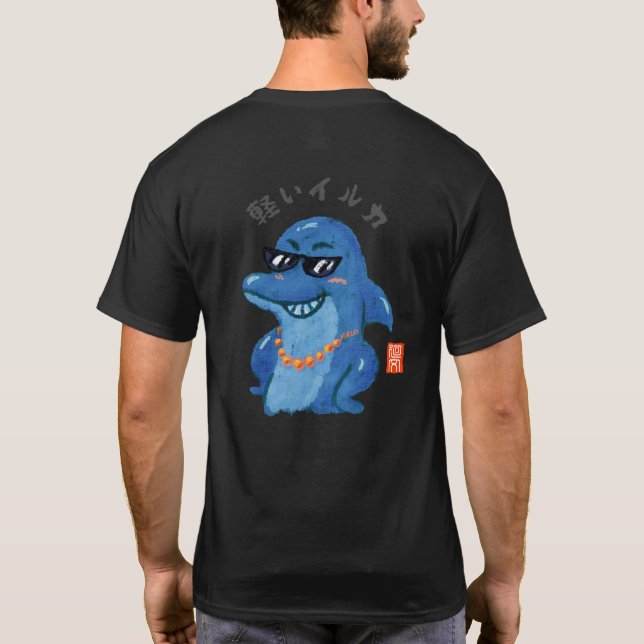 Camiseta Golfinho leve (Verso)