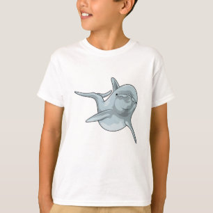 Camiseta Golfinho na Natação