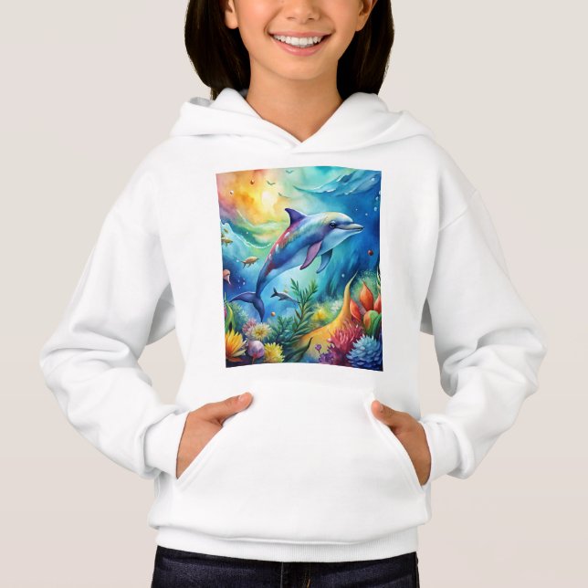 Camiseta Golfinho Pintado (Frente)