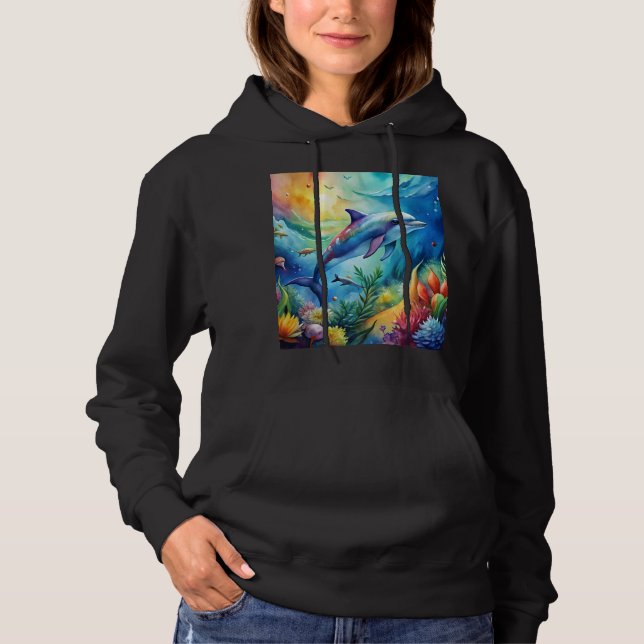 Camiseta Golfinho Pintado (Frente)