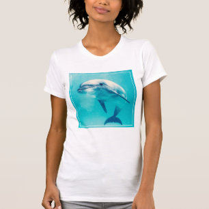 Camiseta Golfinho Submarino Bloqueado