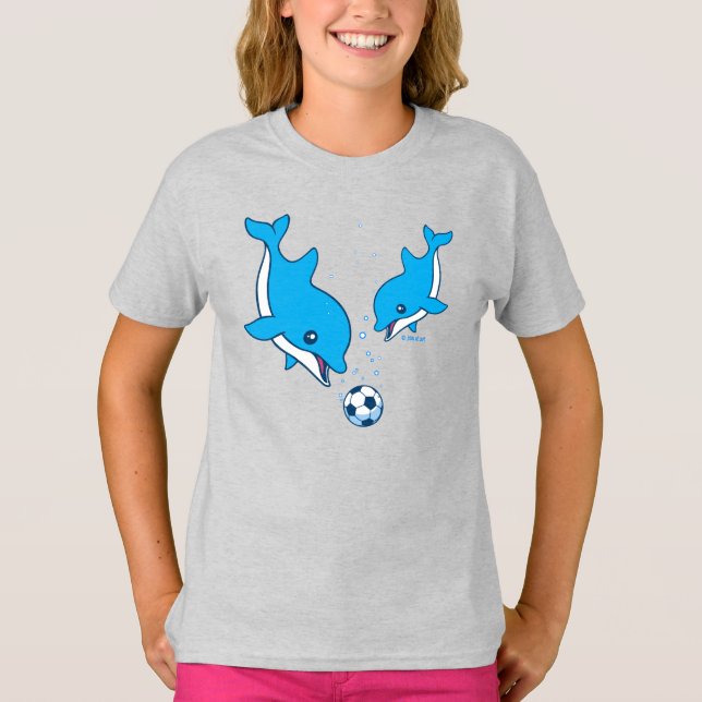 Camiseta Golfinhos de futebol (Frente)