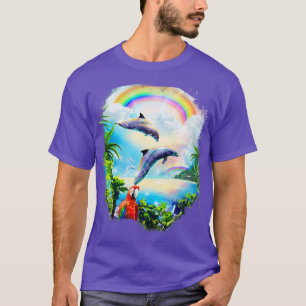 Camiseta Golfinhos-do-arco-íris 3