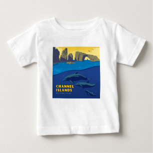Camiseta Golfinhos do Parque Nacional das Ilhas do Canal