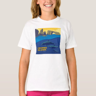 Camiseta Golfinhos do Parque Nacional das Ilhas do Canal
