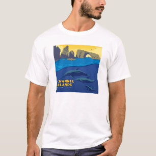 Camiseta Golfinhos do Parque Nacional das Ilhas do Canal