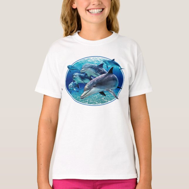 CAMISETA GOLFINHOS POR EKLEKTIX (Frente)