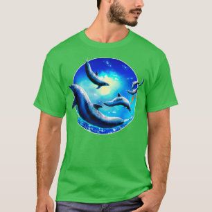 Camiseta Golfinhos submarinos 3