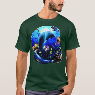Camiseta Golfinhos submarinos 5