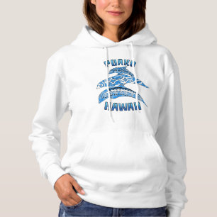 Camiseta Golfinhos Tribais de Vacinação Puako Hawaii