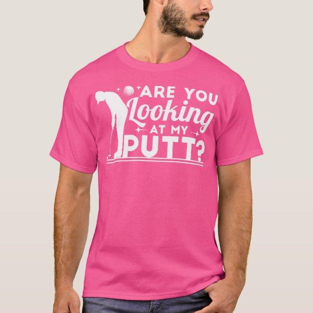 Camiseta Golfista Humor de Golfe (Frente)