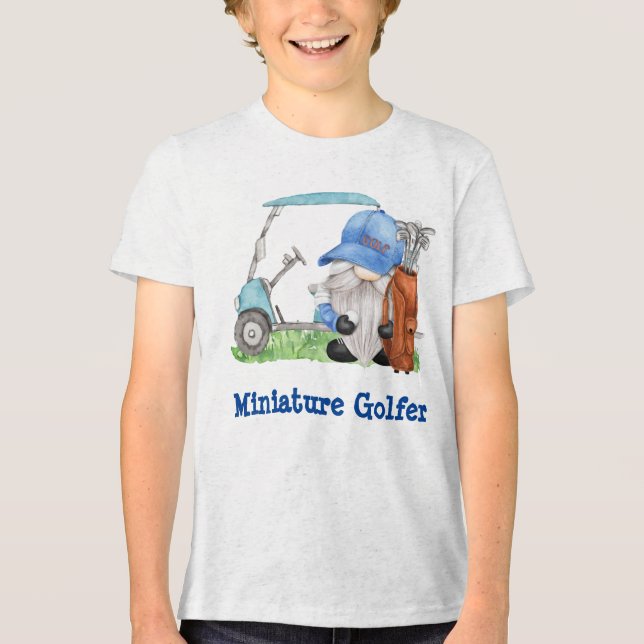 Camiseta Golfista Miniatura  (Frente)