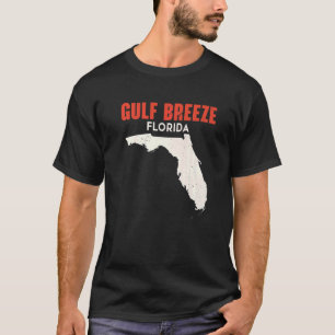 Camiseta Golfo Breeze Flórida Estados Unidos América Viagem