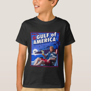 Camiseta Golfo da América Engraçada