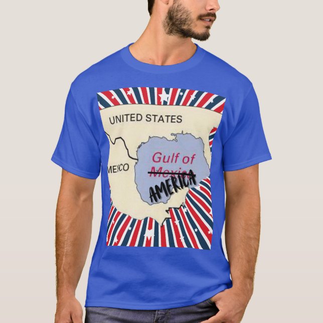 Camiseta Golfo da América MAGA T Shirt (Frente)