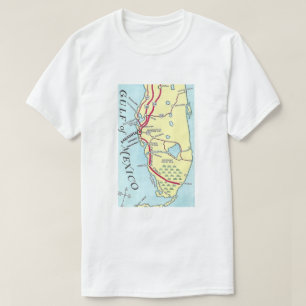 Camiseta Golfo da Flórida do México