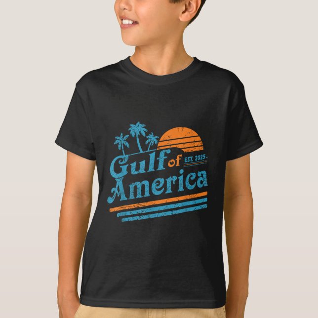 Camiseta Golfo De Bandeira Americano 2025 (Frente)