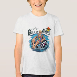 Camiseta Golfo De Nós América Est 2025 Engraçado Trump