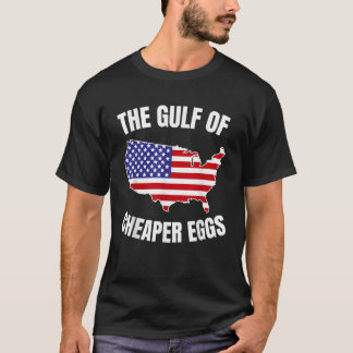 Camiseta Golfo de Ovos Mais Baratos Funny Golfo dos EUA
