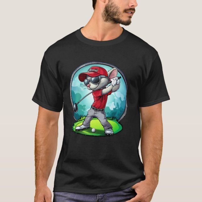 Camiseta Golfo de Ratos Rato de Golfe (Frente)