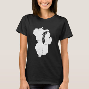Camiseta Golfo do Funny Illinois Midwest State Souve