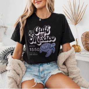 Camiseta Golfo Do México A Tartaruga Do Mar Fica Salgada E