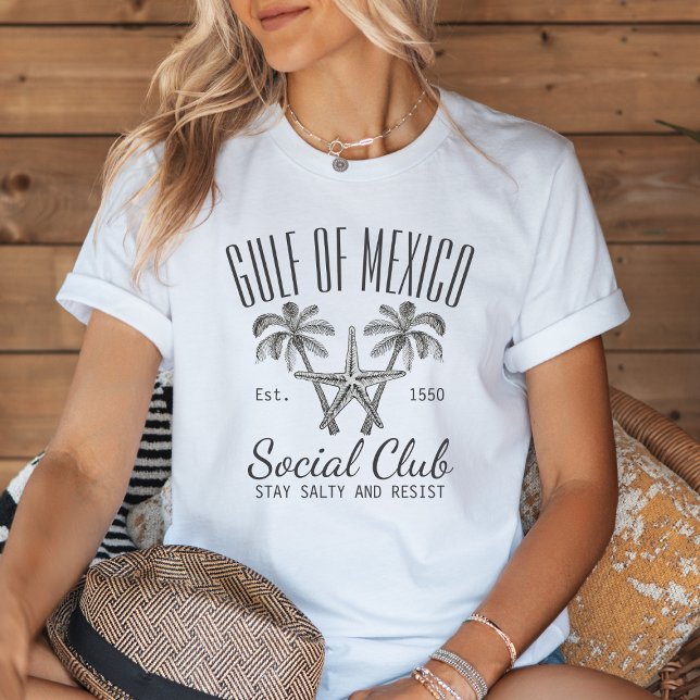 Camiseta Golfo Do México Clube Social Est. Praia 1550 (Criador carregado)