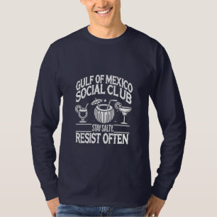 Camiseta Golfo do México Clube Social Permaneça Salgado Res