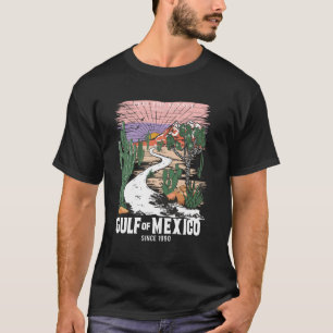 Camiseta Golfo do México desde 1550 Vintage Desert Golfo de