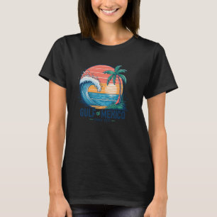 Camiseta Golfo do México desde 1672 Retro Vintage Beach Gol