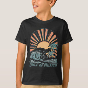Camiseta Golfo Do México Desde 1672 Vintage Beach 2 Sided T