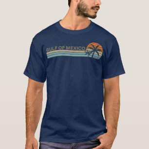 Camiseta Golfo do México Est 1550 Resiste Retro Beach