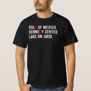 Camiseta Golfo do México Kennedy Center Lago Ontário