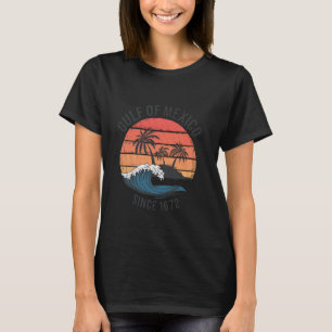 Camiseta Golfo do México: Slogan engraçado praia verão