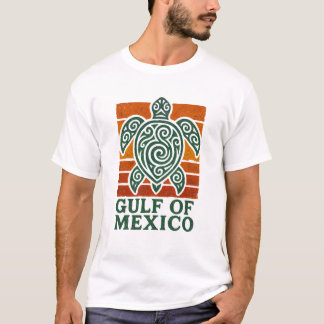 Camiseta Golfo do México | Tartaruga marinha