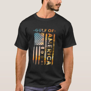 Camiseta Golfo dos Estados Unidos América Flag Summer Beach