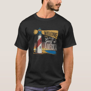 Camiseta Golfo Dos Estados Unidos Homens Presentes Mulheres