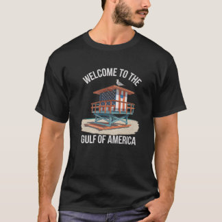 Camiseta Golfo Dos Estados Unidos Homens Presentes Mulheres