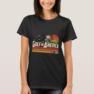 Camiseta Golfo Dos Eua América Do Leste De 2025 Retro Vinta
