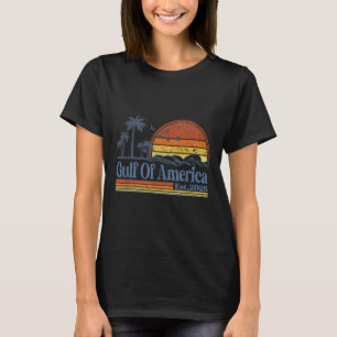 Camiseta Golfo Dos Eua América Leste 2025 Retro Vintage Bea